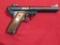 Ruger Mark III Target Hunter .22LR semi auto pistol, wood grips, bull barre