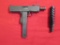 Cobray/Leinad M-11 9mm semi auto pistol, extra mag, hard case , tag#6149