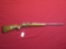 Savage model 73 .22 single shot, nickel, tag#6196