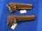 2 - leather holsters, 8