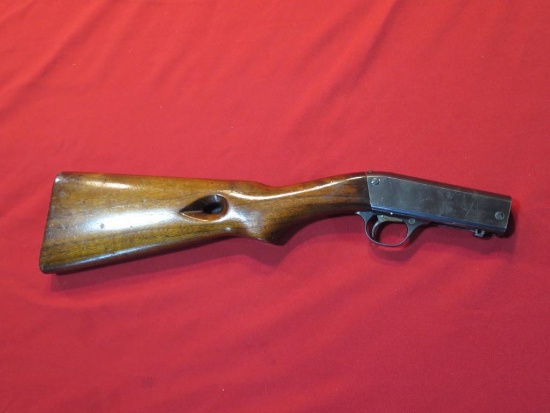 Remington 24 .22LR semi auto, receiver & stock only, tag#6012