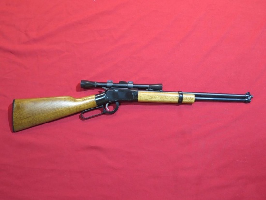 Ithaca 49 .22LR lever single shot, offset mt scope, tag#6033