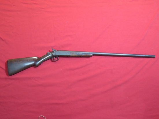 Cresent 12ga single shot, external hammer, wall hanger , tag#6045