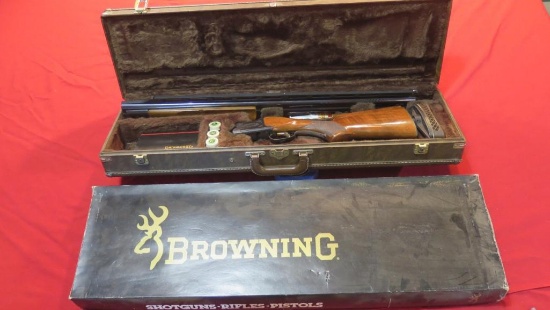 Browning Citori Plus 12ga over/under, vented ribbed barrel, original box, h