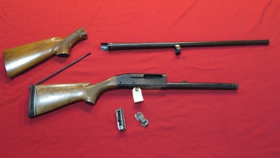 Remington 58 12ga semi auto, receiver, mag, stock, misc parts only, NOT a w