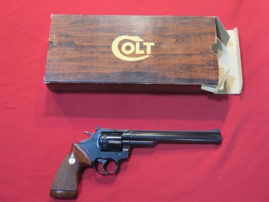 Colt Trooper Mark III .357 revolver, 8" barrel, original box , tag#6058