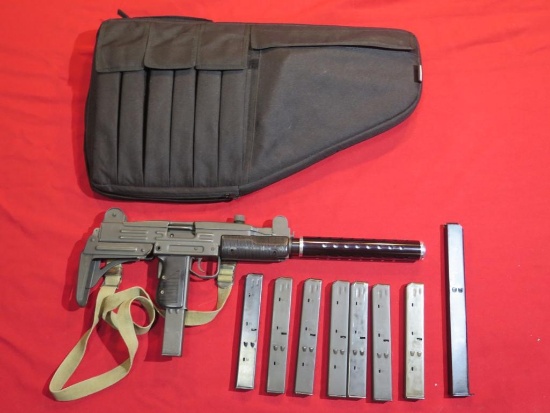Century Arms Inc Centurion UC-9 9mm semi auto AR, (8) 32rd mags, (1) 50rd m
