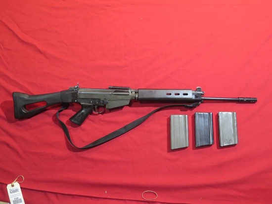 FN Vulcan V55 .308 semi auto rifle, (2) 20rd mags , tag#6164