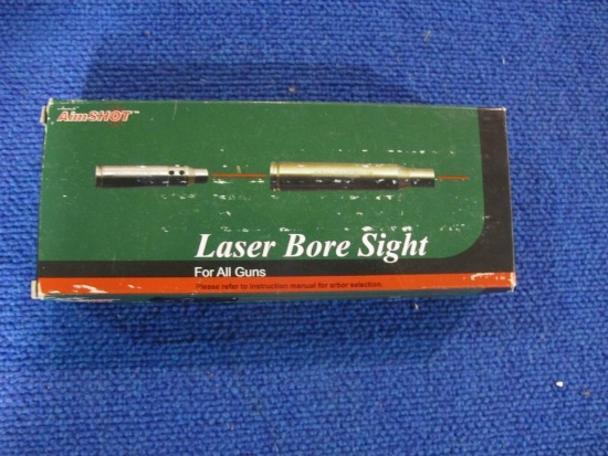 AimShot laser bore sight .223, 9mm, 20x, & 30carbine, tag#6572