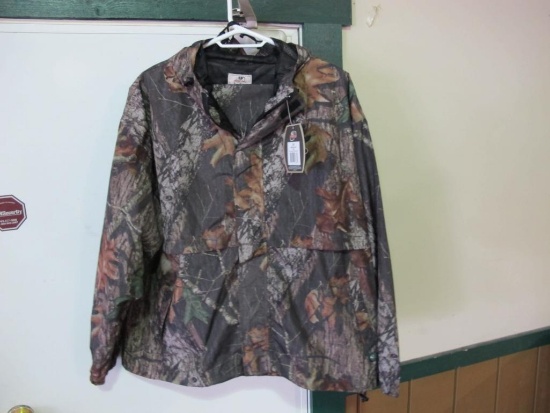 Mossy Oak 3XL Explorer rain suit, jacket and pants, new with tags, tag#6716