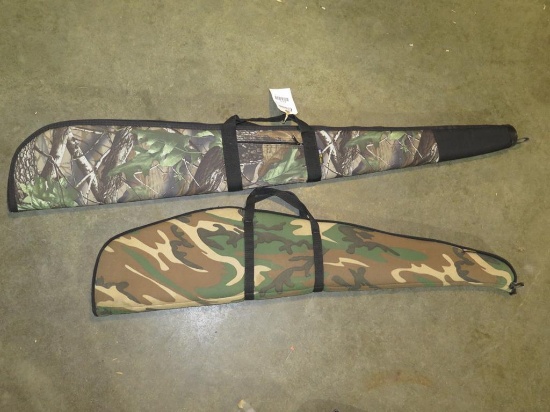(2) Camo gun cases 42" & 52", tag# 6771