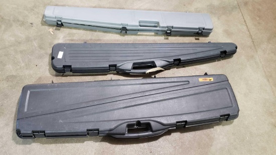 (3) Hard gun cases, tag# 6778
