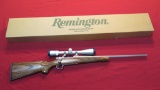 Remington model Seven 7mm SA Ultra Mag bolt, stainless, Nikon SS 4-14 scope