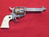 Ruger New Vaquero Deluxe .45LC revolver, polished stainless steel, special