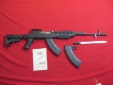 Norinco SKS 7.62x39, compensator synthetic stock, (2) 20rd mags, scope moun