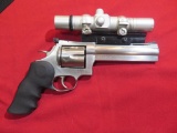 Dan Wesson .44 magnum CTG double action stainless revolver, 6