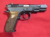 CZ Model 75 9mm semi auto, custom hard case, extra mag, like new , tag#6130