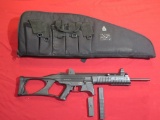 Taurus CT9 9mm carbine semi auto, case, green light laser, like new , tag#6