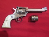 Ruger New Model Single-Six .22/.22mag revolver, stainless steel frame, Ruge