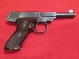 Hi-Standard Dura-Matic Model M-101 .22LR semi auto pistol, 4.5
