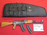 GSG AK .22LR HV semi auto, (2) mags, case, like new with box , tag#6180