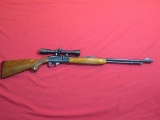 Remington Speedmaster Model 552 .22 semi auto, Bushnell scope, shell deflec