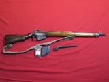 Enfield Mark I No 4 .303brit bolt long branch, 1943, stripper clips, extra