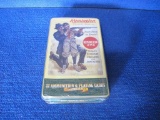 Remington collectible tin 400rds .22LR & playing cards, unopened, tag#6300