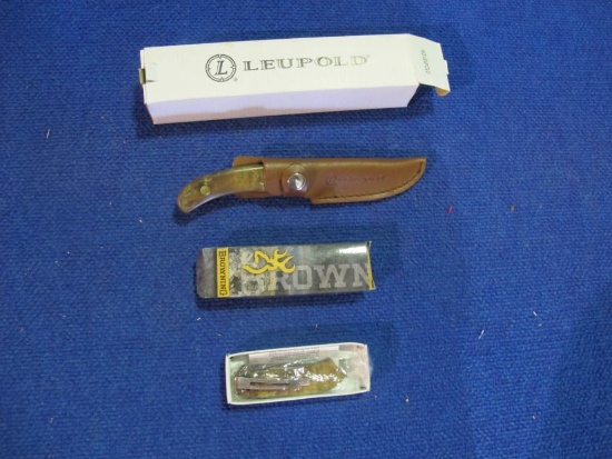 Leopold & Browning knives, tag#6444