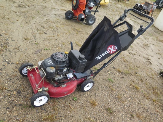 Exmark Trivantage push mower with bagger~1319