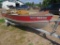 1983 Lund 16' fishing boat with 25hp Johnson (serviced at Z Marine this sum