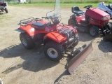 1987 Suzuki 250 Quad runner ATV with 4'plow, runs great(Transfer & Lic Fees