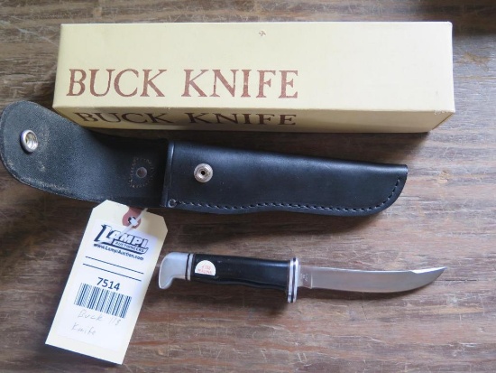 Buck 118 knife, tag#7514