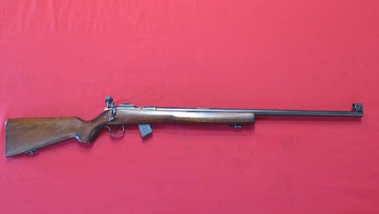 BRNO Model 4 .22LR bolt target rifle, heavy stock & target sights, proofed