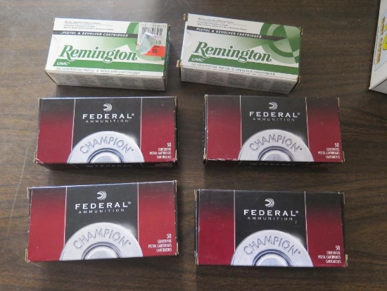 300rds Remington & Federal 9mm luger 115gr, tag#7829