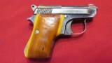 Berretta mod 950 B 6.35mm semi auto pistol with case, tag#7537