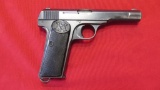 FN 1922 Browning .380 semi auto, Dutch contract , tag#7678