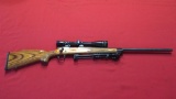 Remington 700 .223rem bolt, bull barrel, bipod, Leupold 6.5-20 scope , tag#