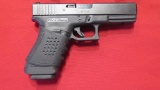Glock model 20 10mm semi auto pistol, steel night sights, (3) 15rd mags, ha
