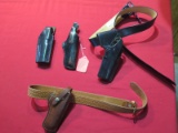 Leather holsters, tag#8100