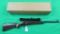 Anschutz Woodchucker .22LR bolt with Tasco 4x32 scope, with original case t
