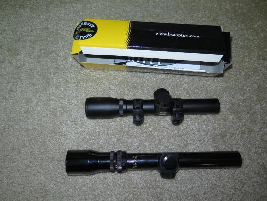 BSA & Weaver scopes