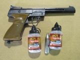 Crosman CO2 bb pistol w/bbs, tag#8028