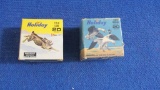 2 Full Holiday 20ga shotgun boxes with original shells, tag#8591
