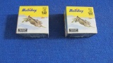 2 Full Holiday 12ga shotgun boxes with original shells, tag#8593
