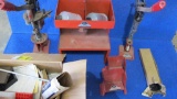 Large lot reloading w/loaders, dispensers, holders, etc, tag#8633