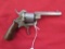 European (probably Belgium) 7mm pin fire pistol with folding trigger, circa