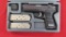 Ruger P97DC .45ACP semi auto pistol with 2 mags & case, tag#1585