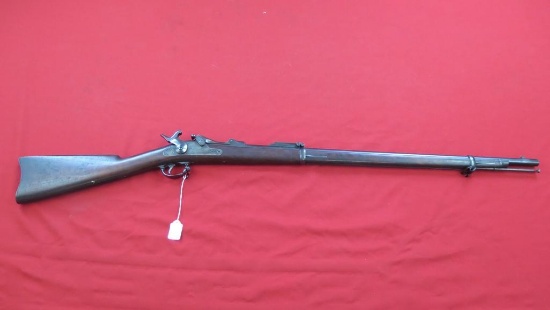 US Springfield 45-70 trap door army rifle, antique, ser#494796, tag#1211