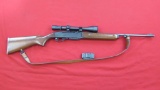 Remington Woodsmaster 740 30-06 semi auto with Weaver scope, two mags, & sl